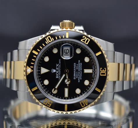 2000 rolex submariner two tone|pre owned rolex submariner price.